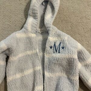 Angel Dear Soft Sherpa Jacket in Light Blue